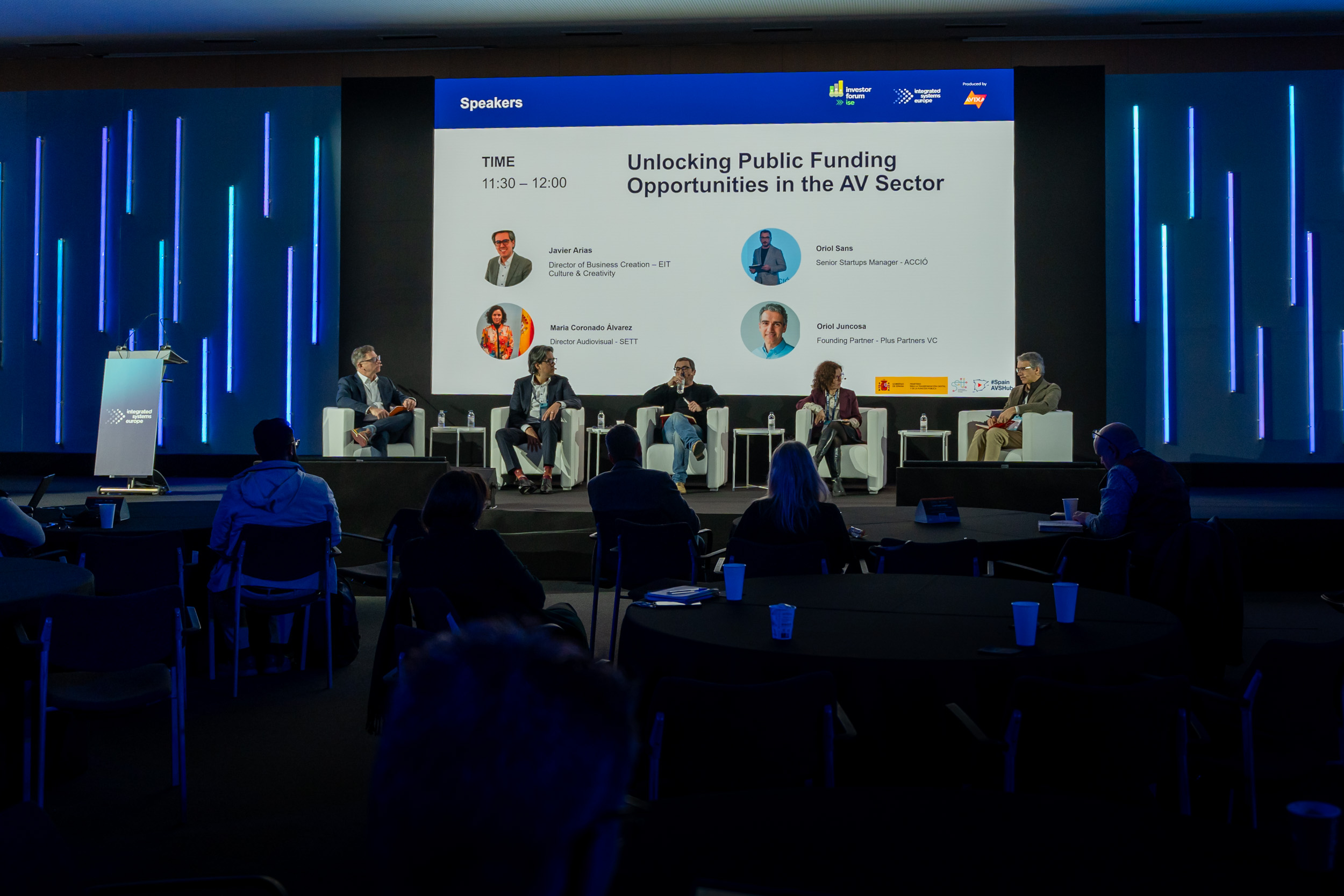Javier Arias, Director of Business Creation, at the Investment Forum, ISE 2026