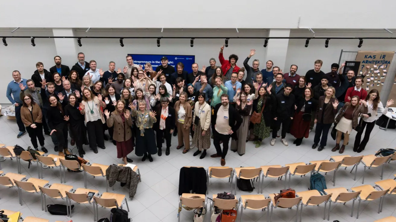 Group photo at Open Day North in Riga