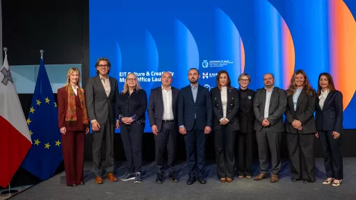 EIT Culture Creativity, Malta Office Launch Group Picture