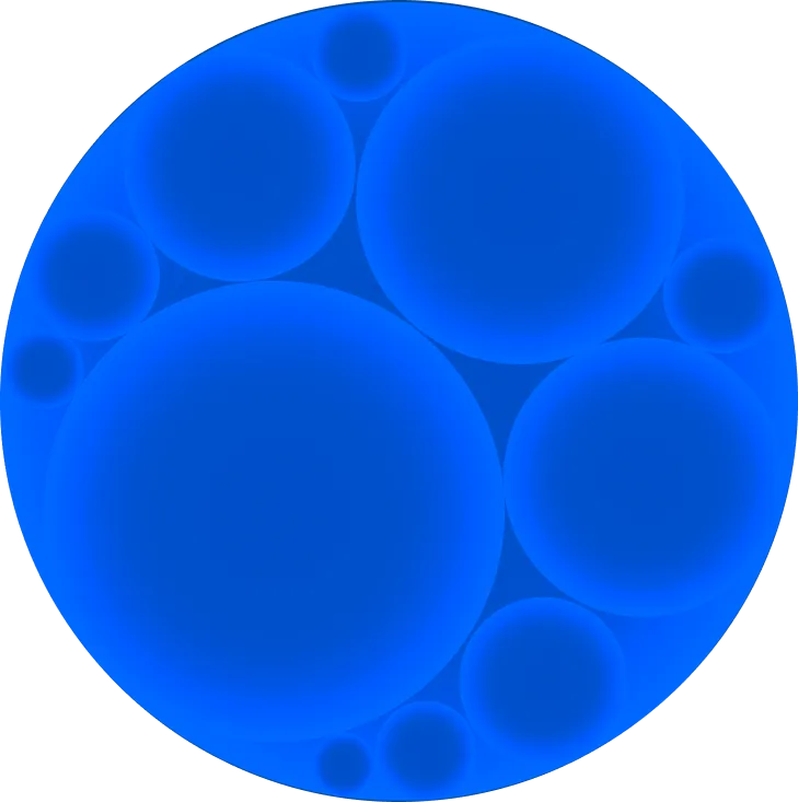blue circle